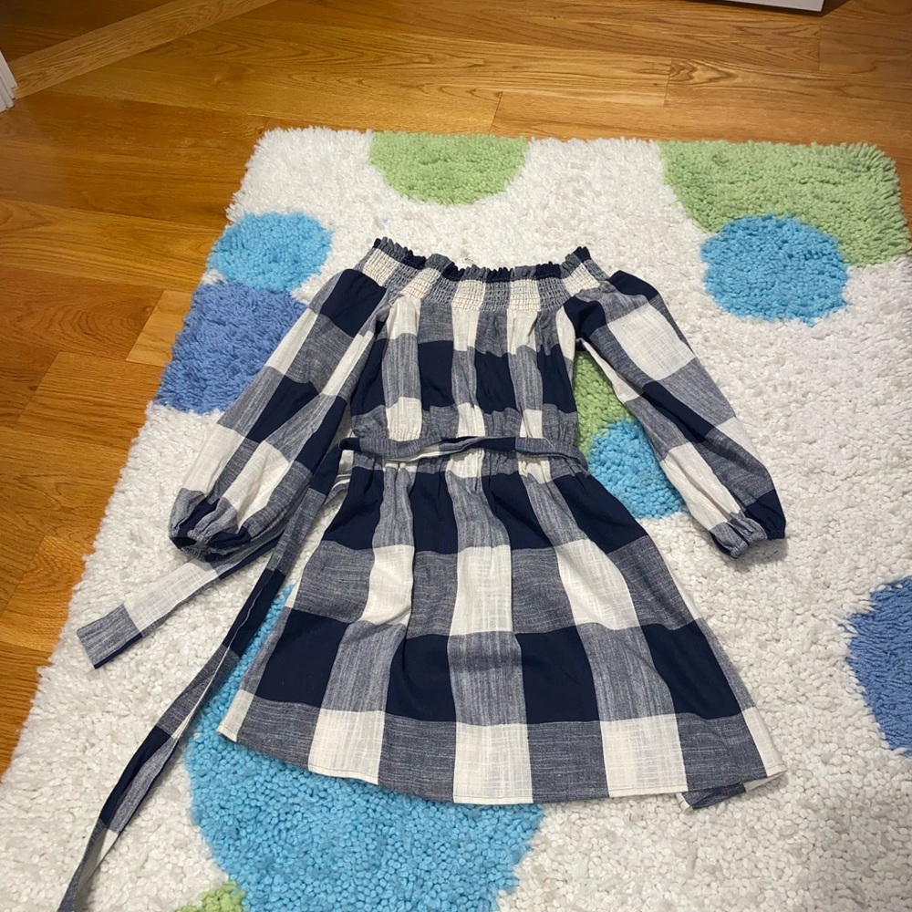 Tularosa gingham mini dress